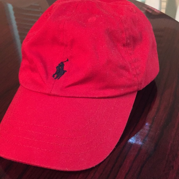 red ralph lauren cap